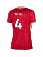 Liverpool Virgil van Dijk #4 Heimtrikot für Frauen 2024-25 Kurzarm